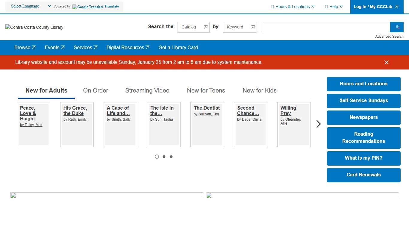 Contra Costa County Library